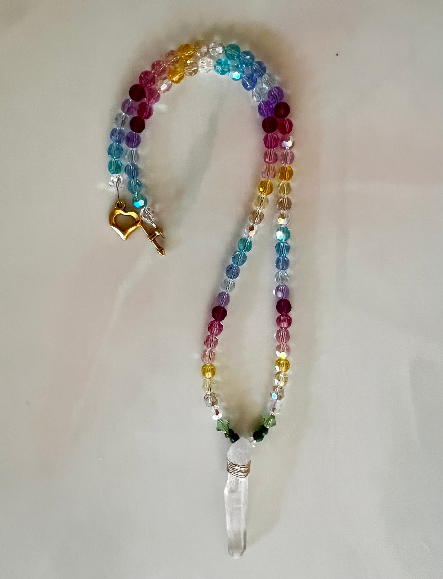 Dragon Rainbow Crystal Mala