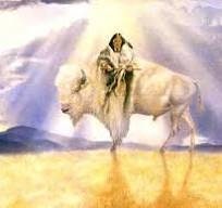 White Calf Buffalo Woman Necklace