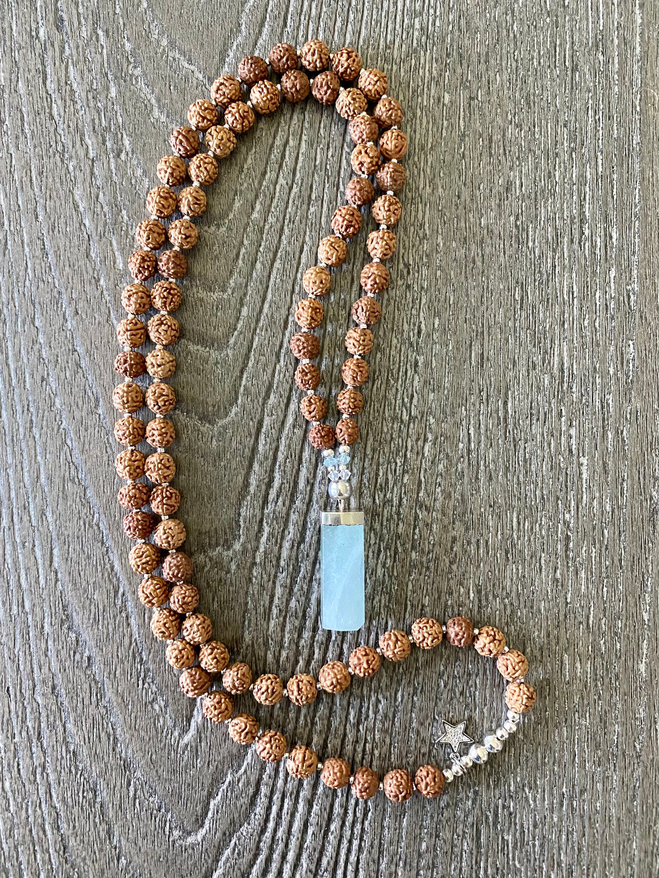 Aquamarine Arc Mala