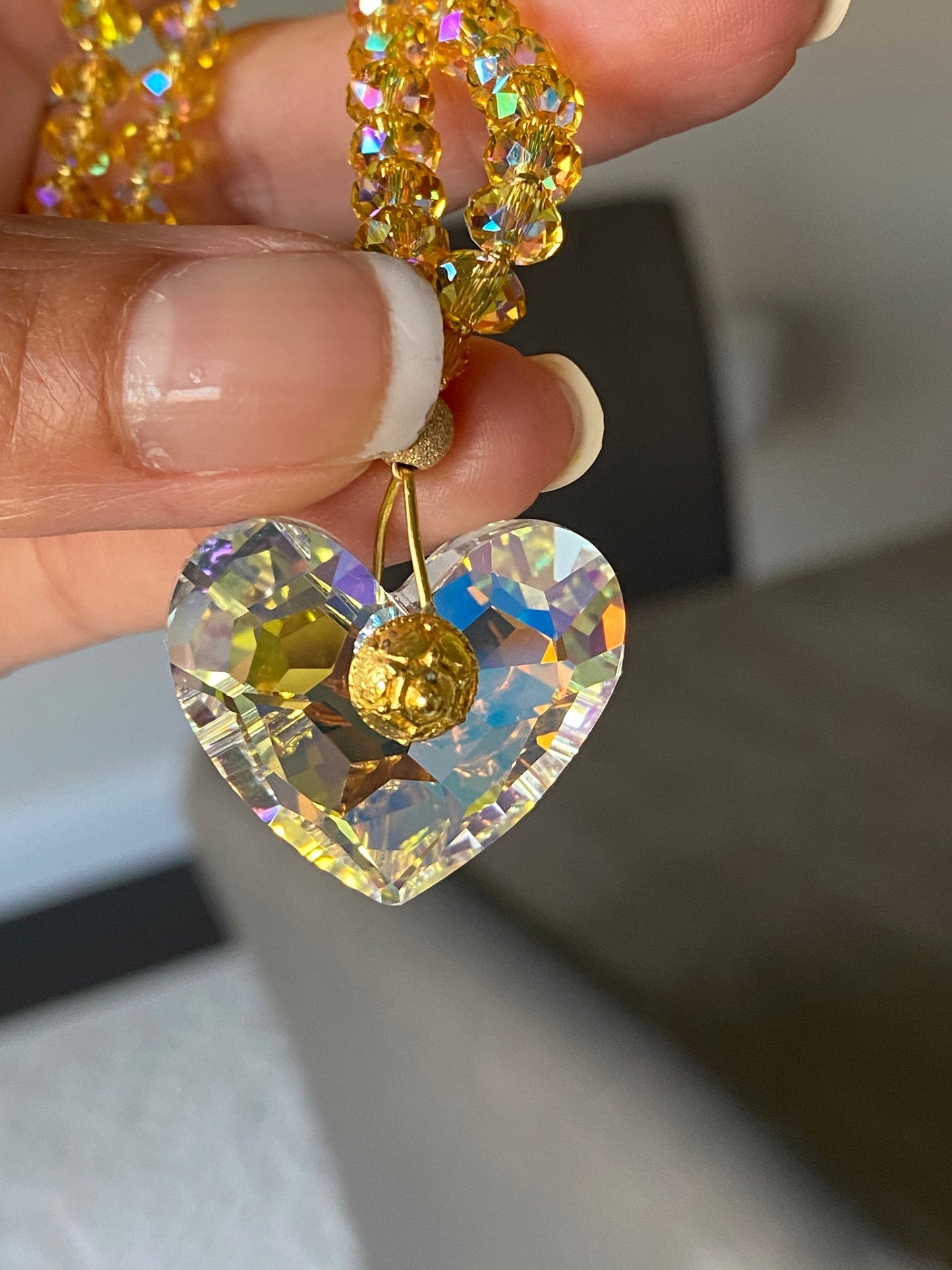 Krystos Heart Necklace