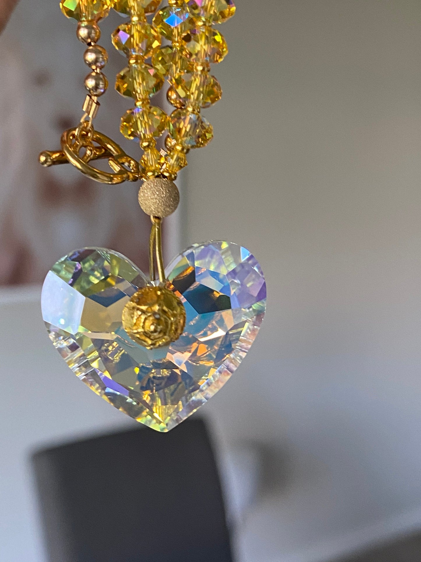 Krystos Heart Necklace