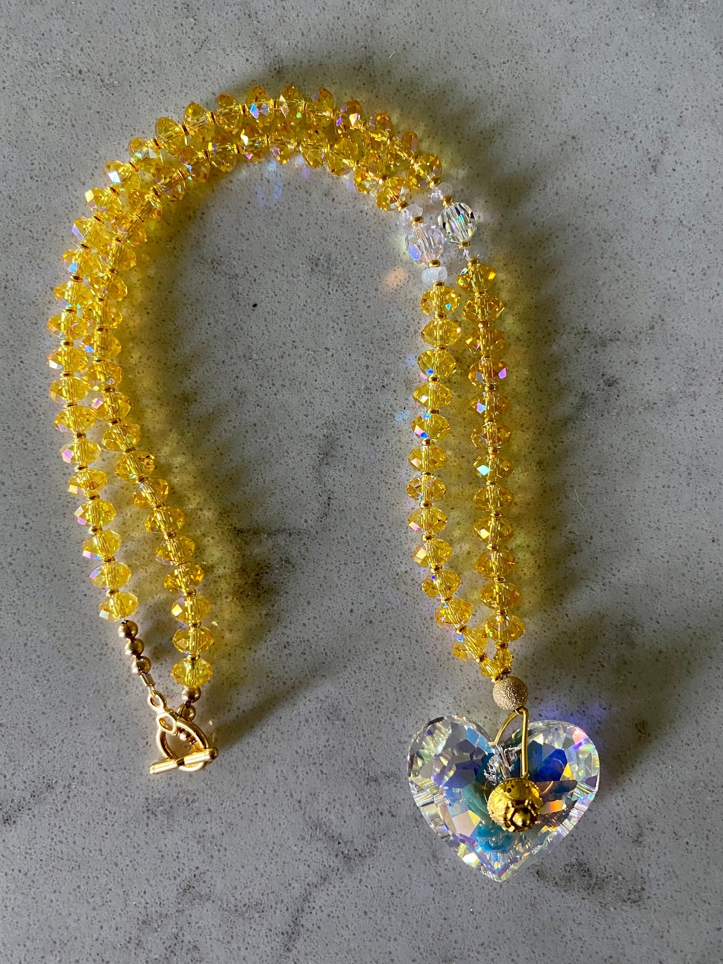 Krystos Heart Necklace