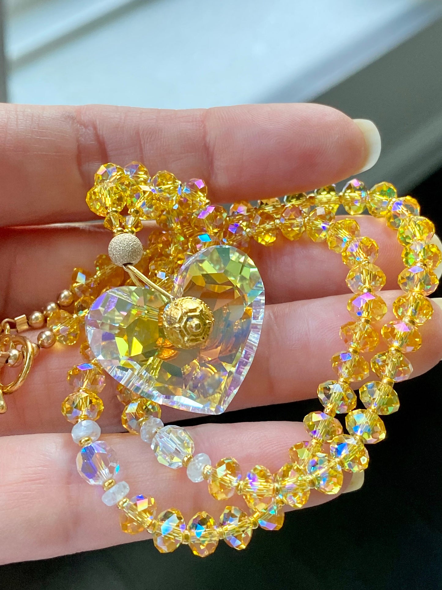 Krystos Heart Necklace