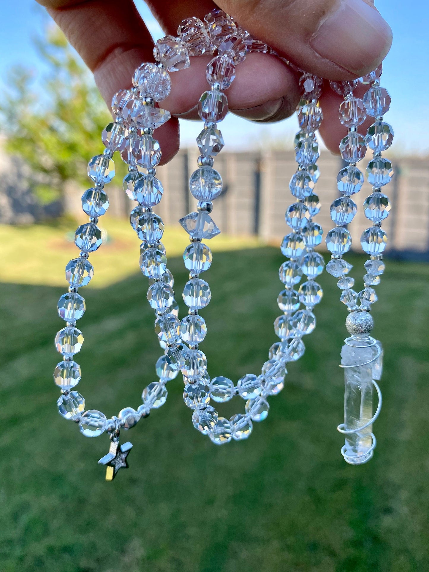 Diamond Plasmic Light Mala