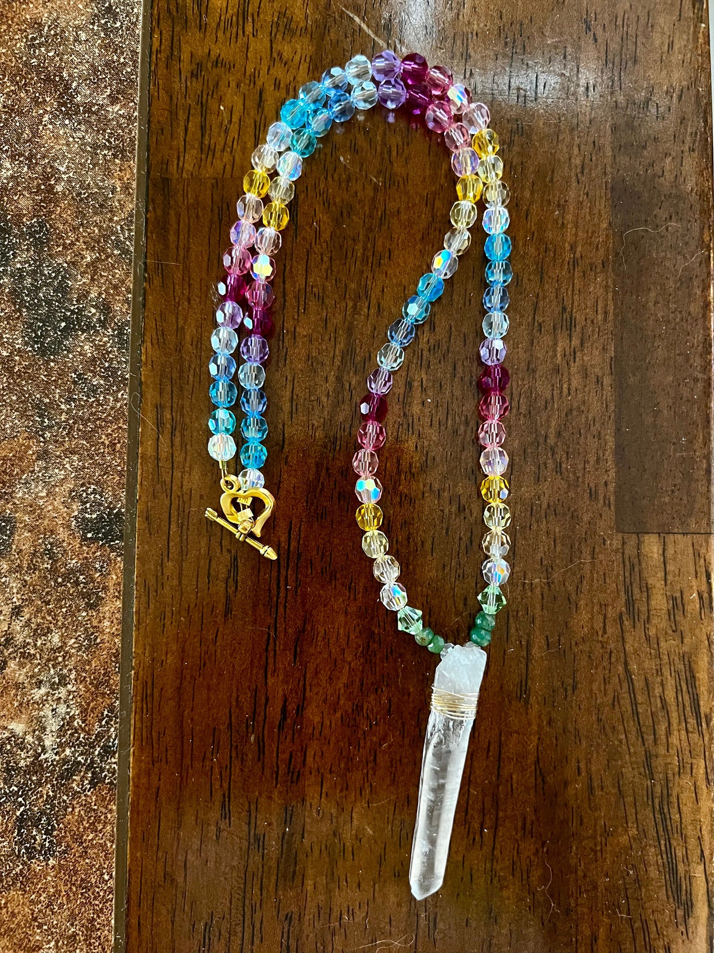 Dragon Rainbow Crystal Mala
