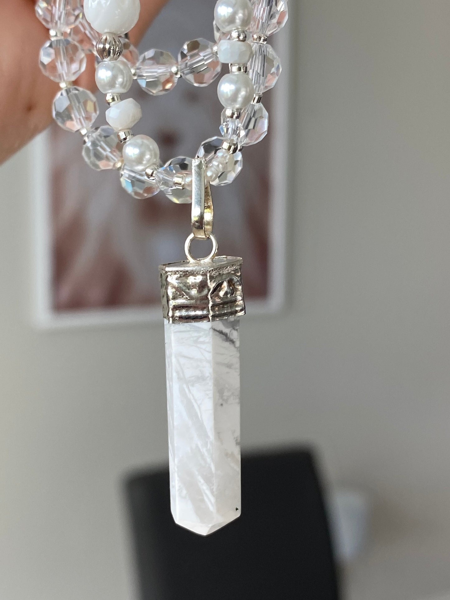 The White Flame Mala