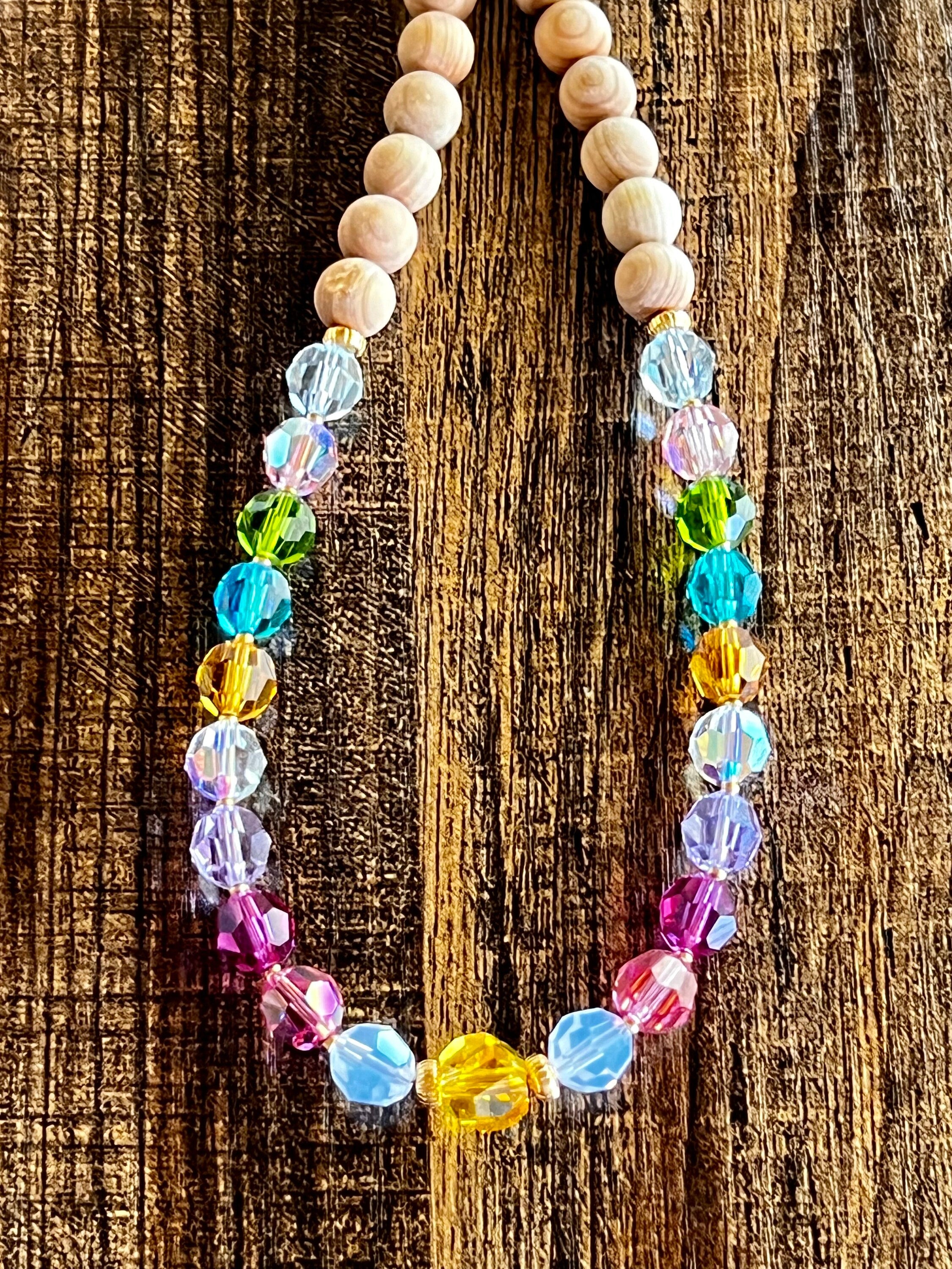 Rainbow Dragon Sandalwood Mala