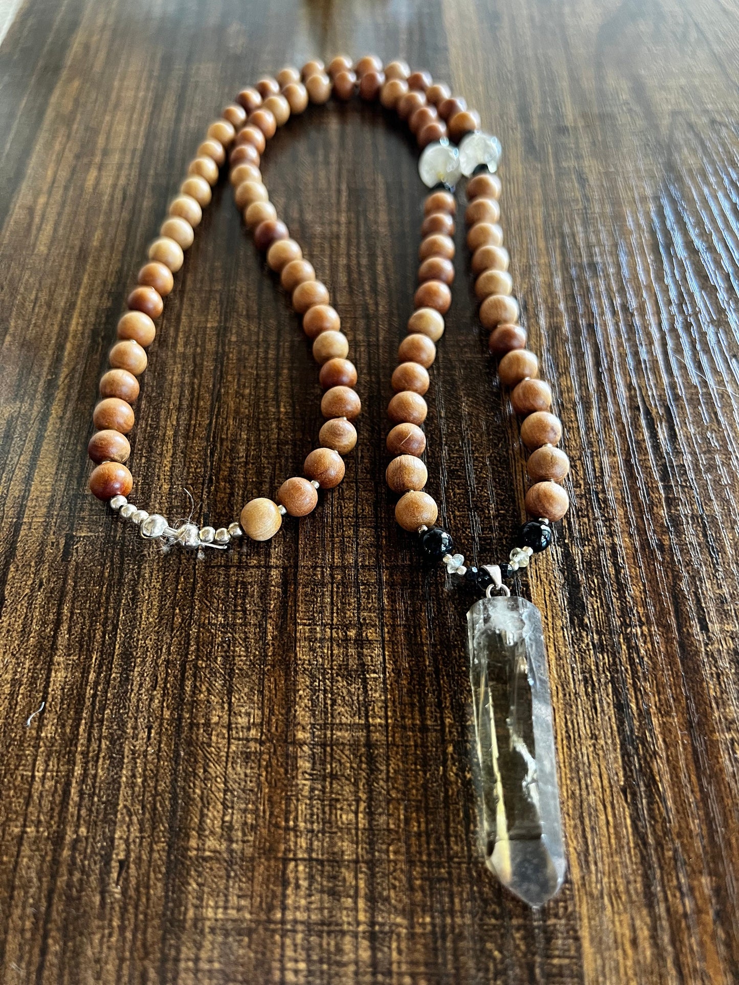 I AM Prosperous Sandalwood Mala