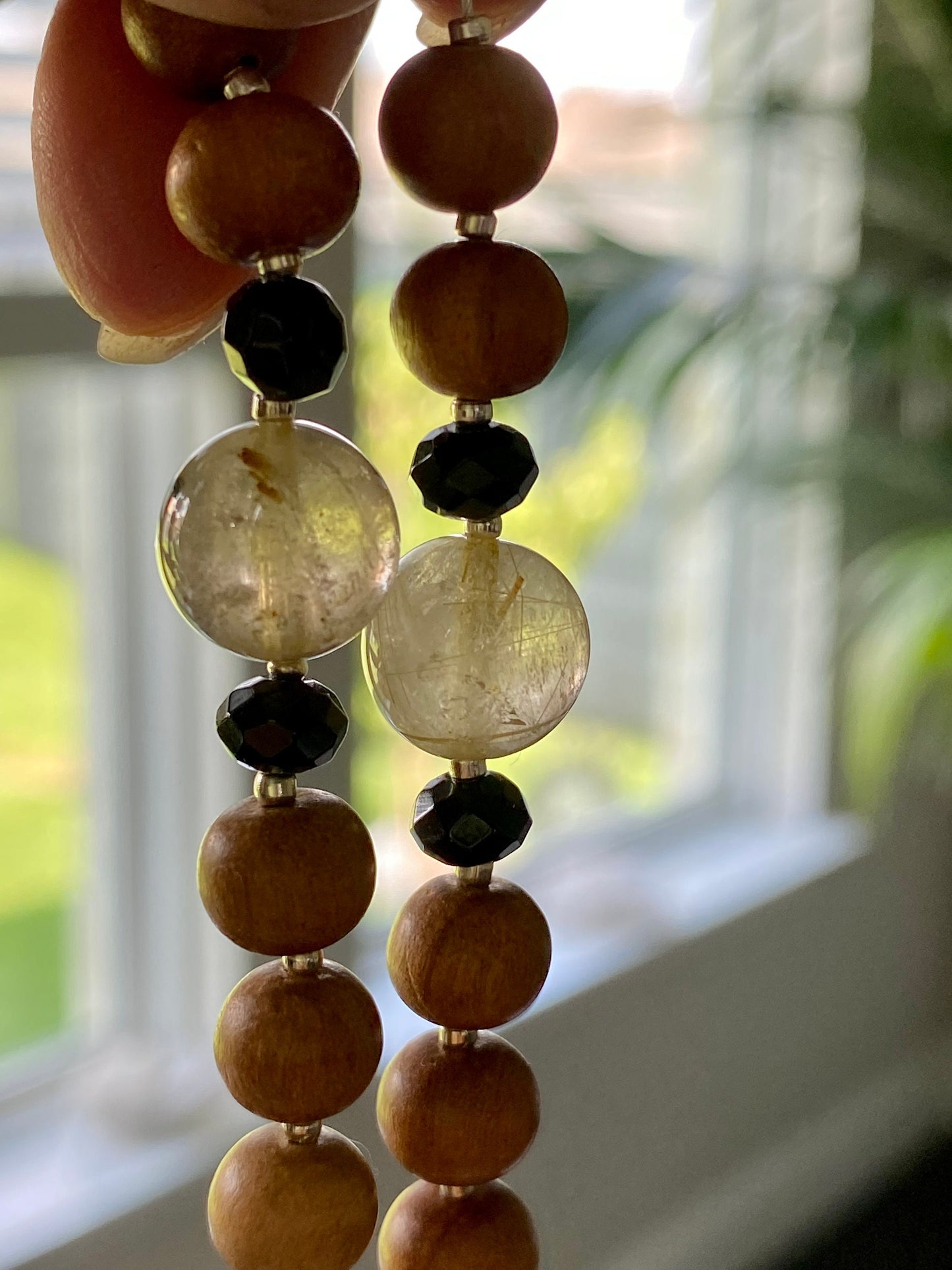 I AM Prosperous Sandalwood Mala
