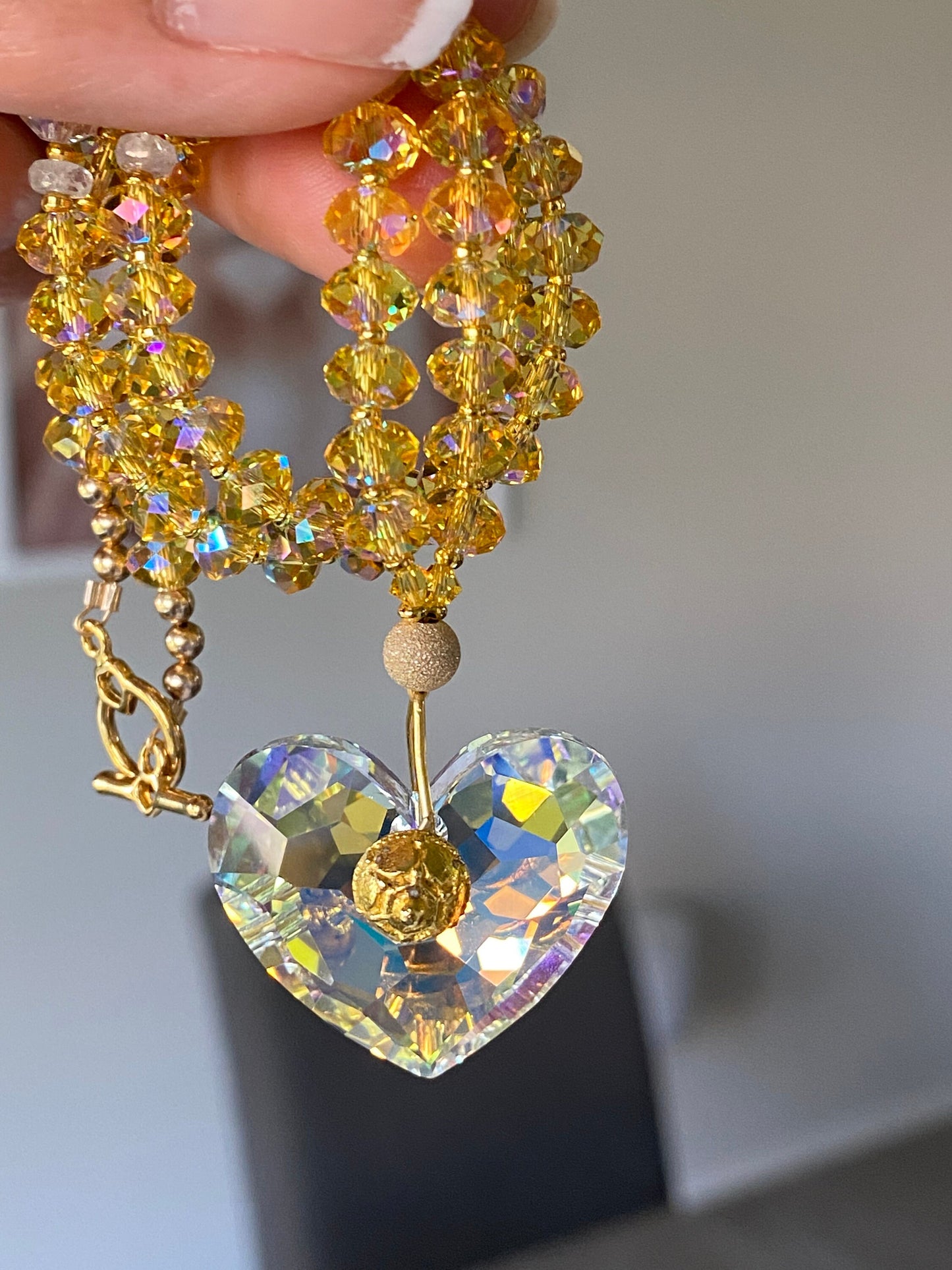 Krystos Heart Necklace