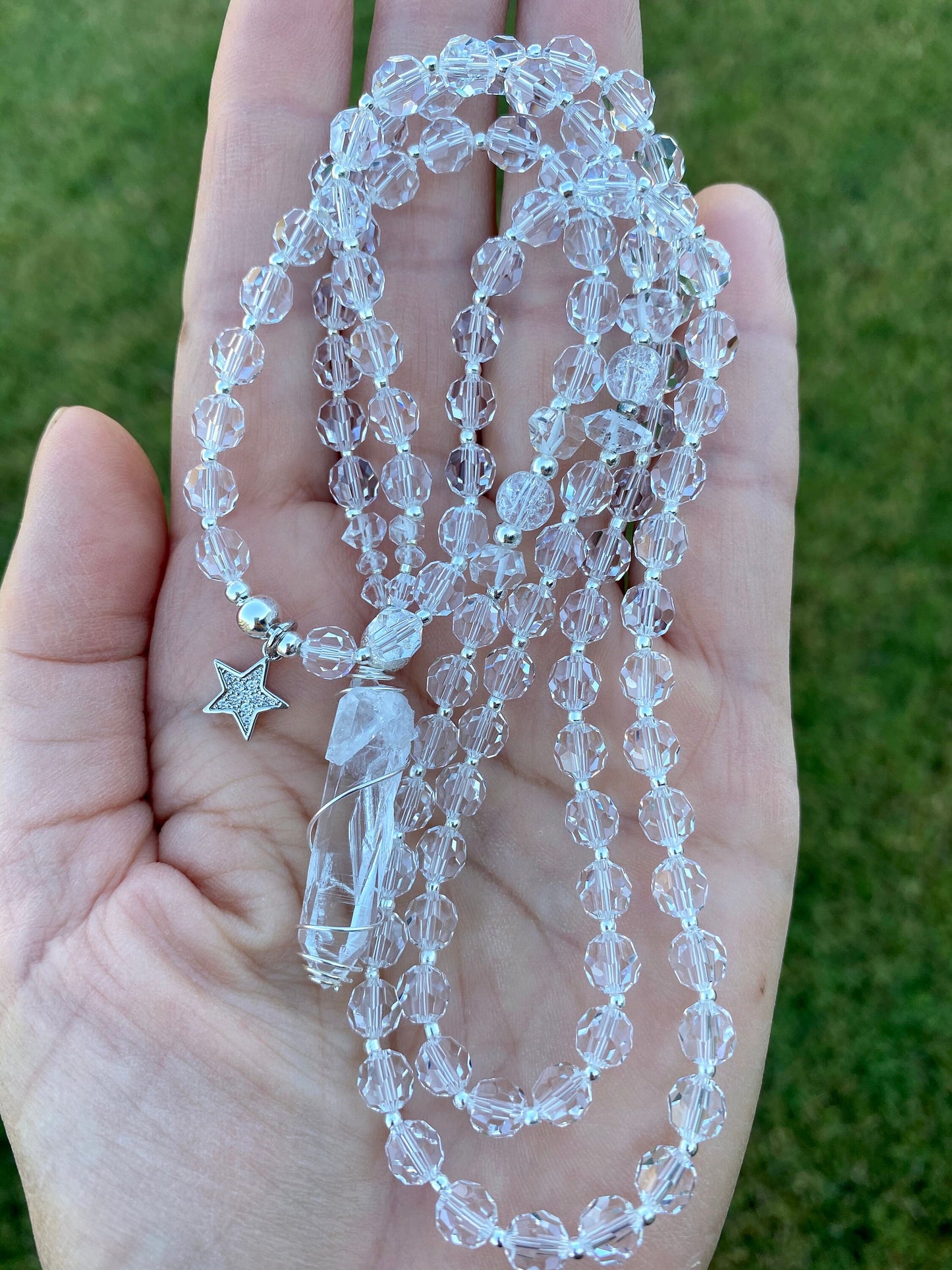 Diamond Plasmic Light Mala
