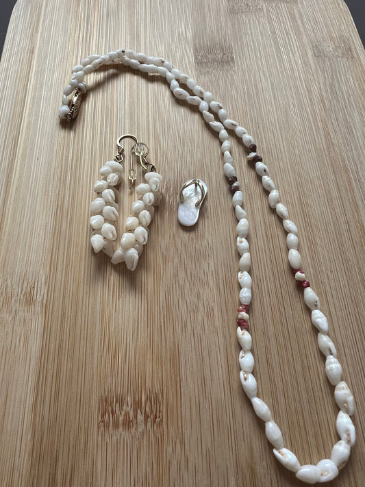 Niihau Shell Jewelry Set