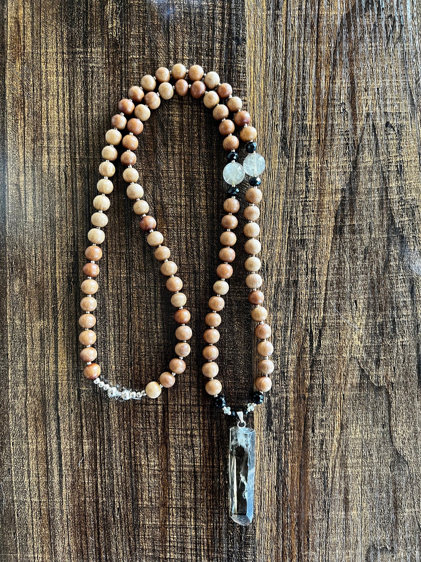 I AM Prosperous Sandalwood Mala