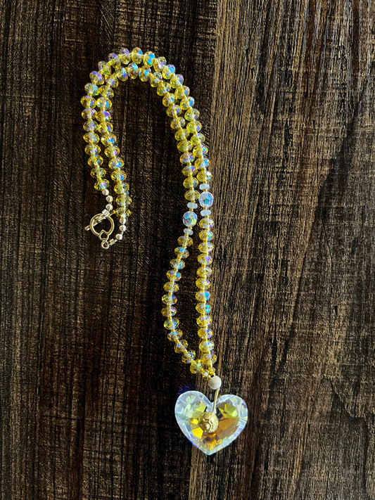 Krystos Heart Necklace