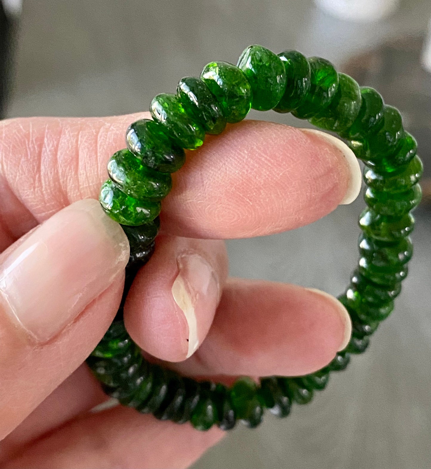 Emerald Flame Bracelet