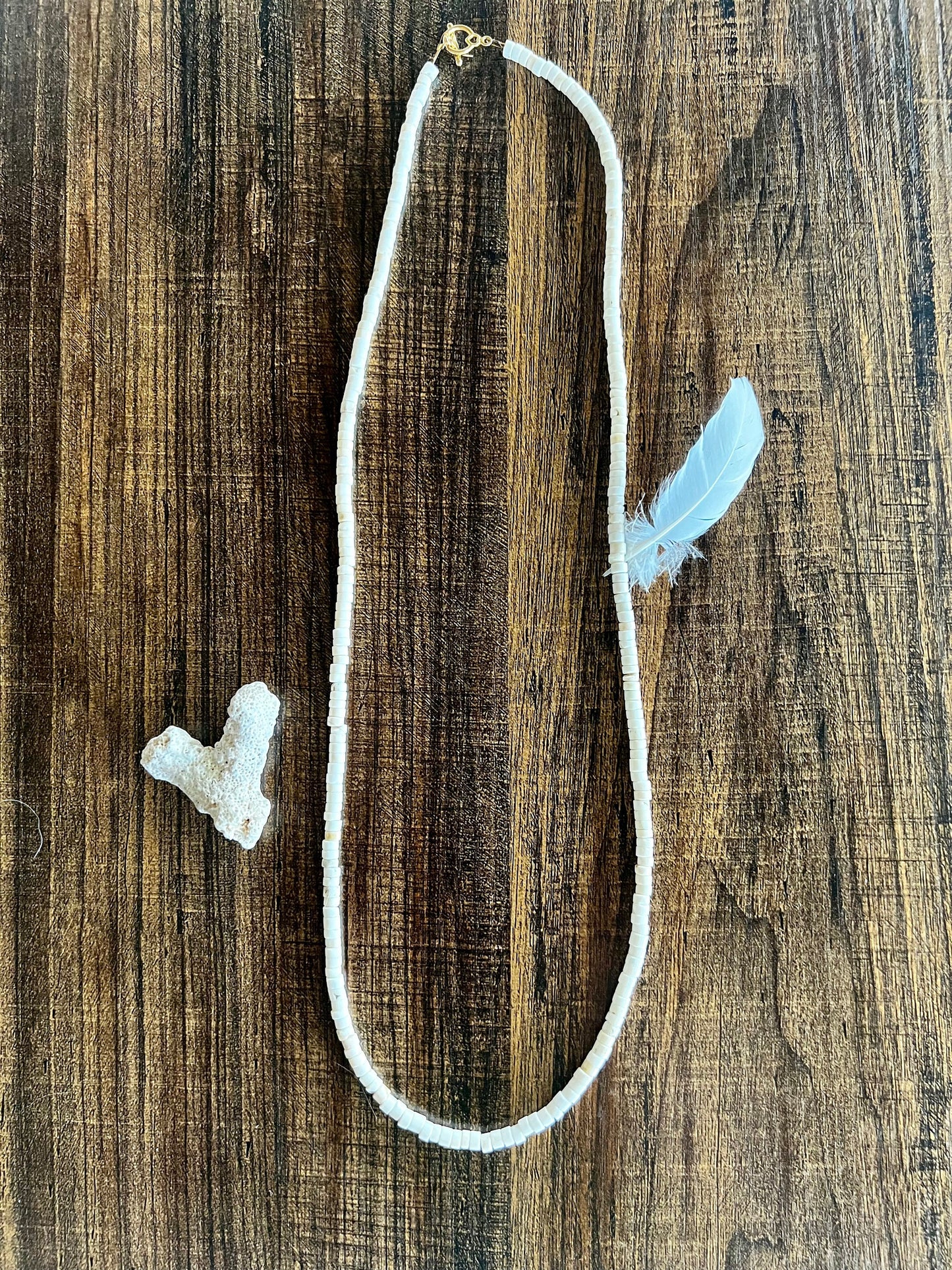 White Calf Buffalo Woman Necklace