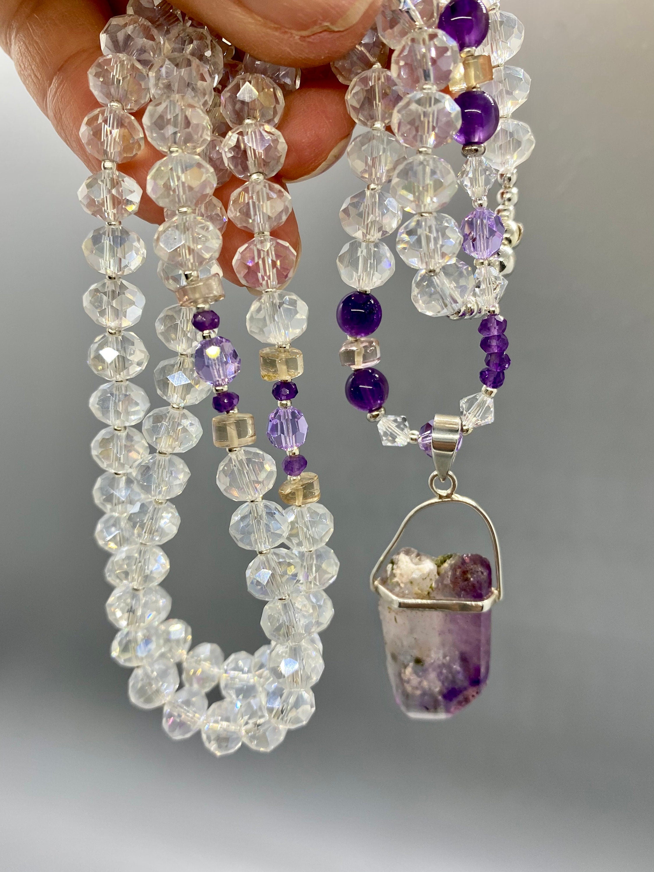 Sacred Seven Crystal Mala